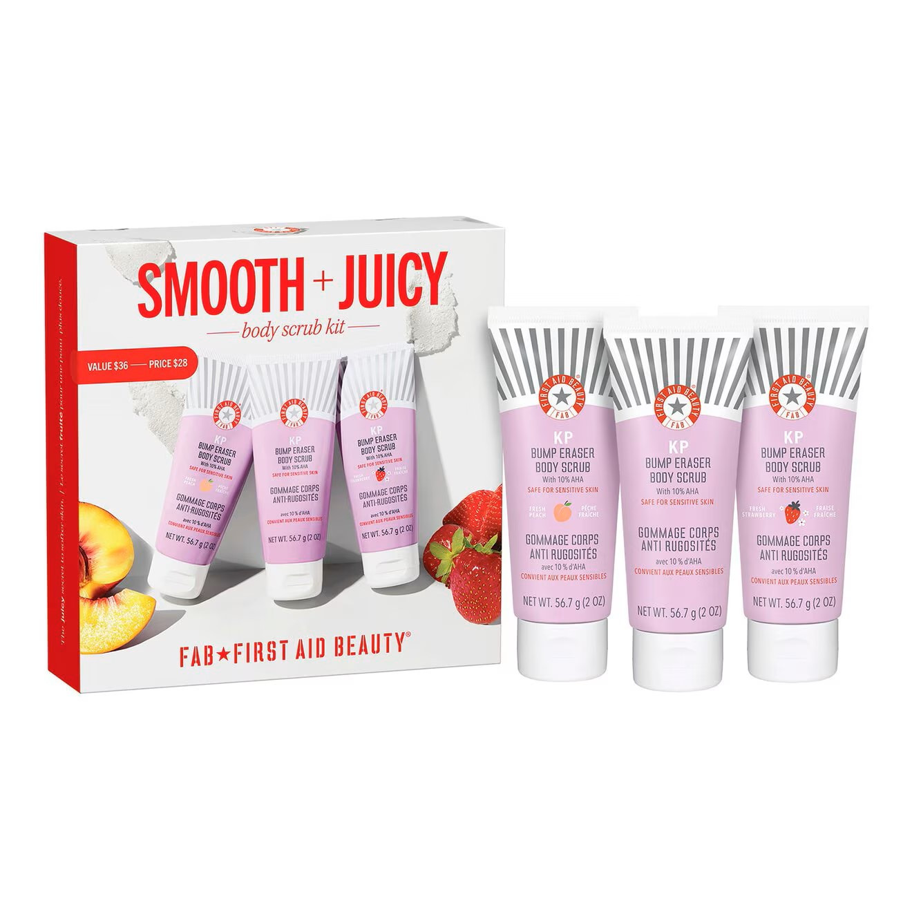 SEPHORA KP Scrub Smooth & Juicy Trio Kit