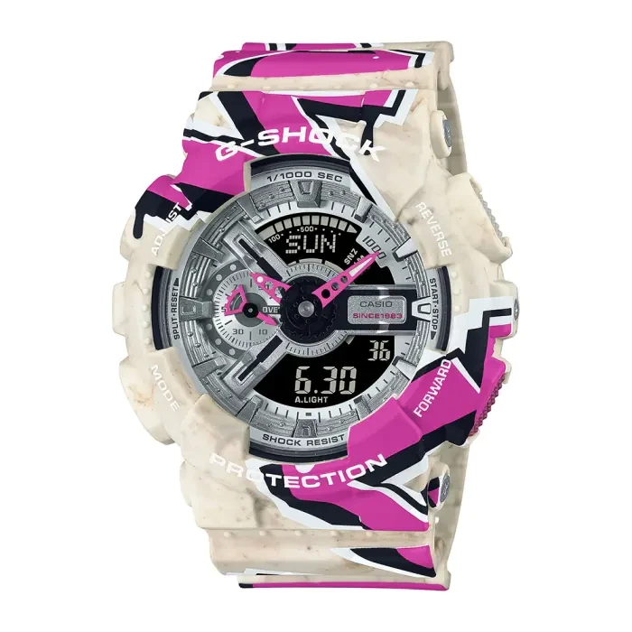 G-SHOCK Casual Graffiti Men Watch GA-110SS-1ADR