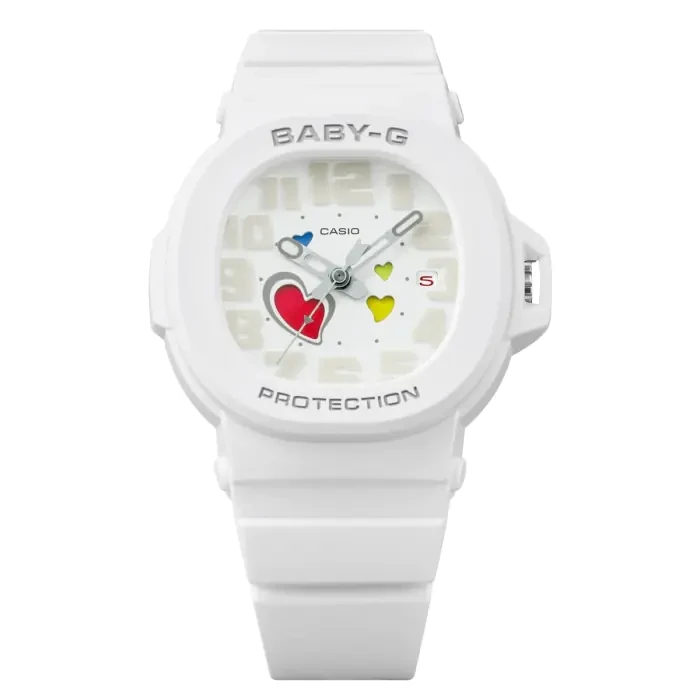 BABY-G Playful Hearts Series Casual Women Watch BGA-10-7ADR