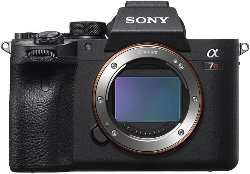 Sony Alpha 7R IV Full-frame Mirrorless Interchangeable Lens Camera, 61MP, Black, ILCE-7RM4A