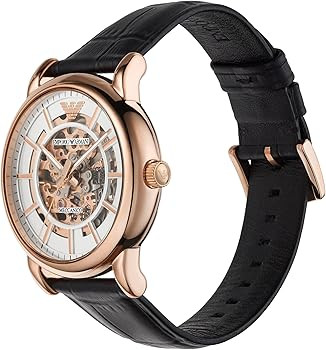 Emporio Armani Men's AR60007 Dress Skeleton Dial Dress Watch by Emporio Armani.