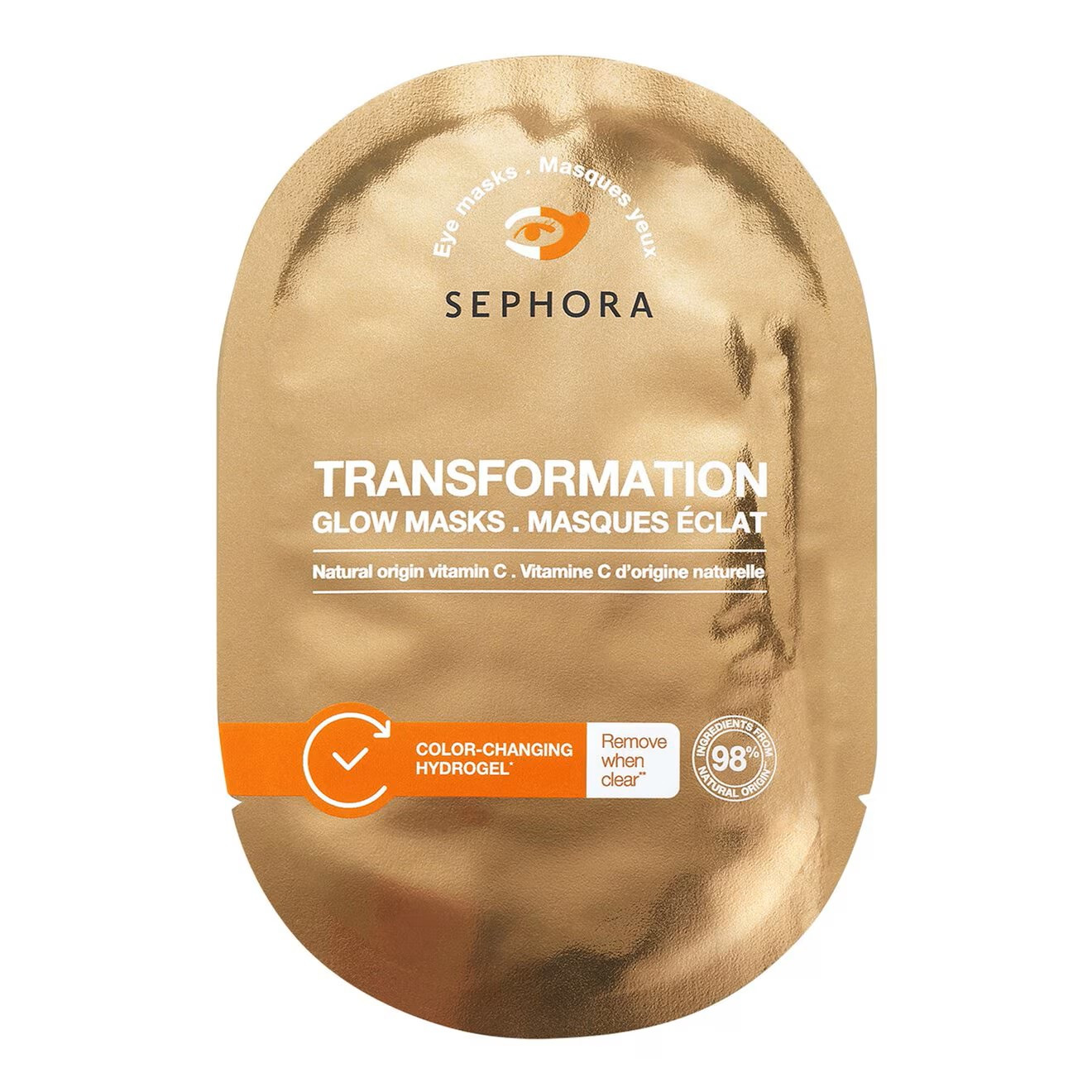 SEPHORA Transformation Glow Hydrogel Eye Masks - Vitamin C