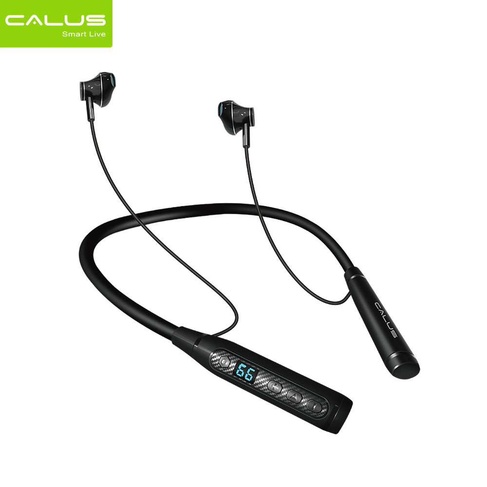 CALUS LT-N11 Wireless Neckband Headphones – Bluetooth In-Ear Neckband Earphones with Rich Bass and Multiple Function Controls