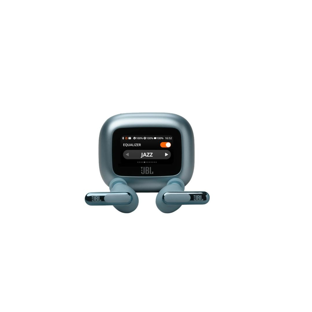 Live Beam 3 True Wireless Noise Cancelling Closed-Stick Earbuds Blue