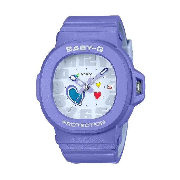 BABY-G Playful Hearts Series Casual Women Watch BGA-10-6ADR