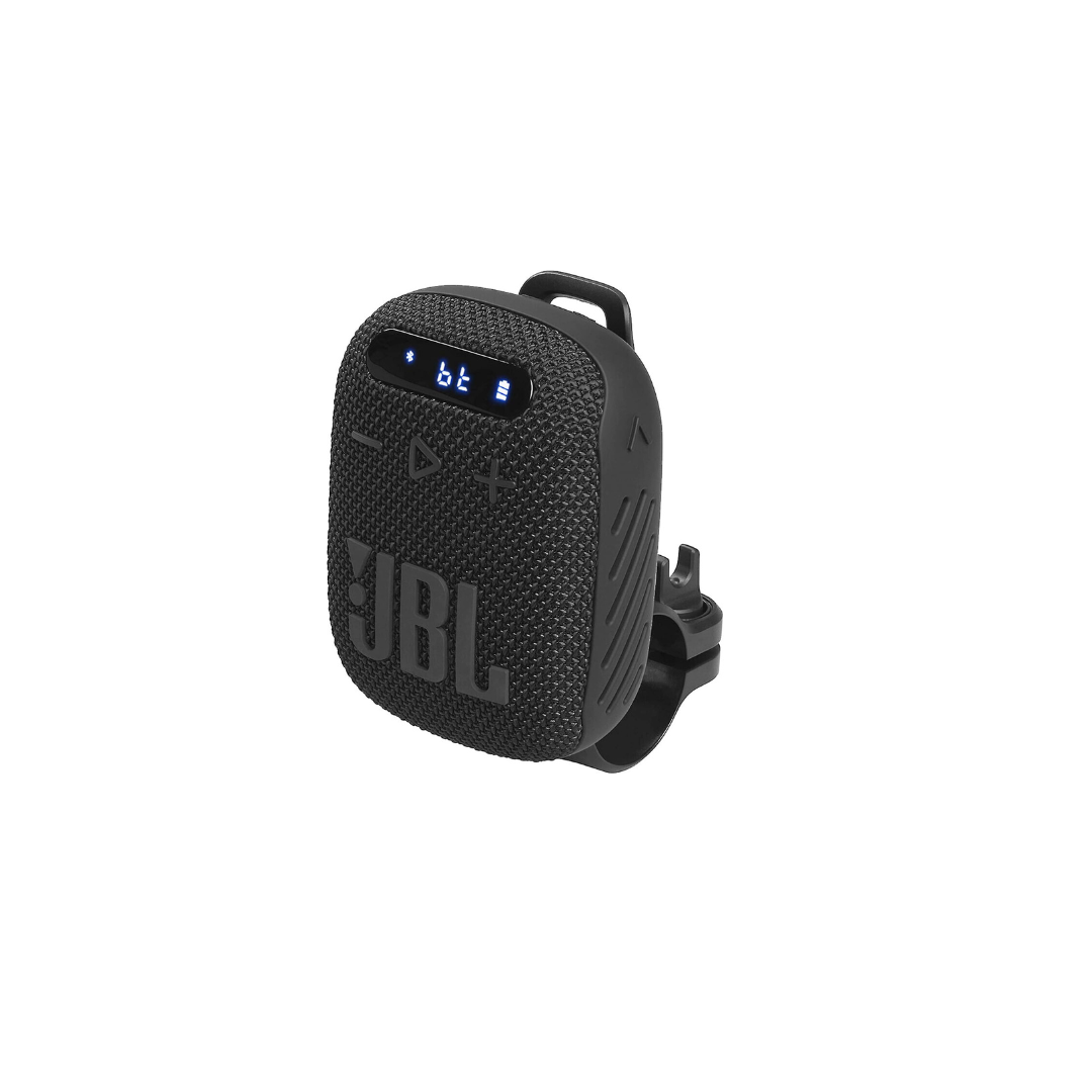 JBL Wind 3 Portable Bluetooth Speaker and FM Tuner Radio for Bike Handlebars