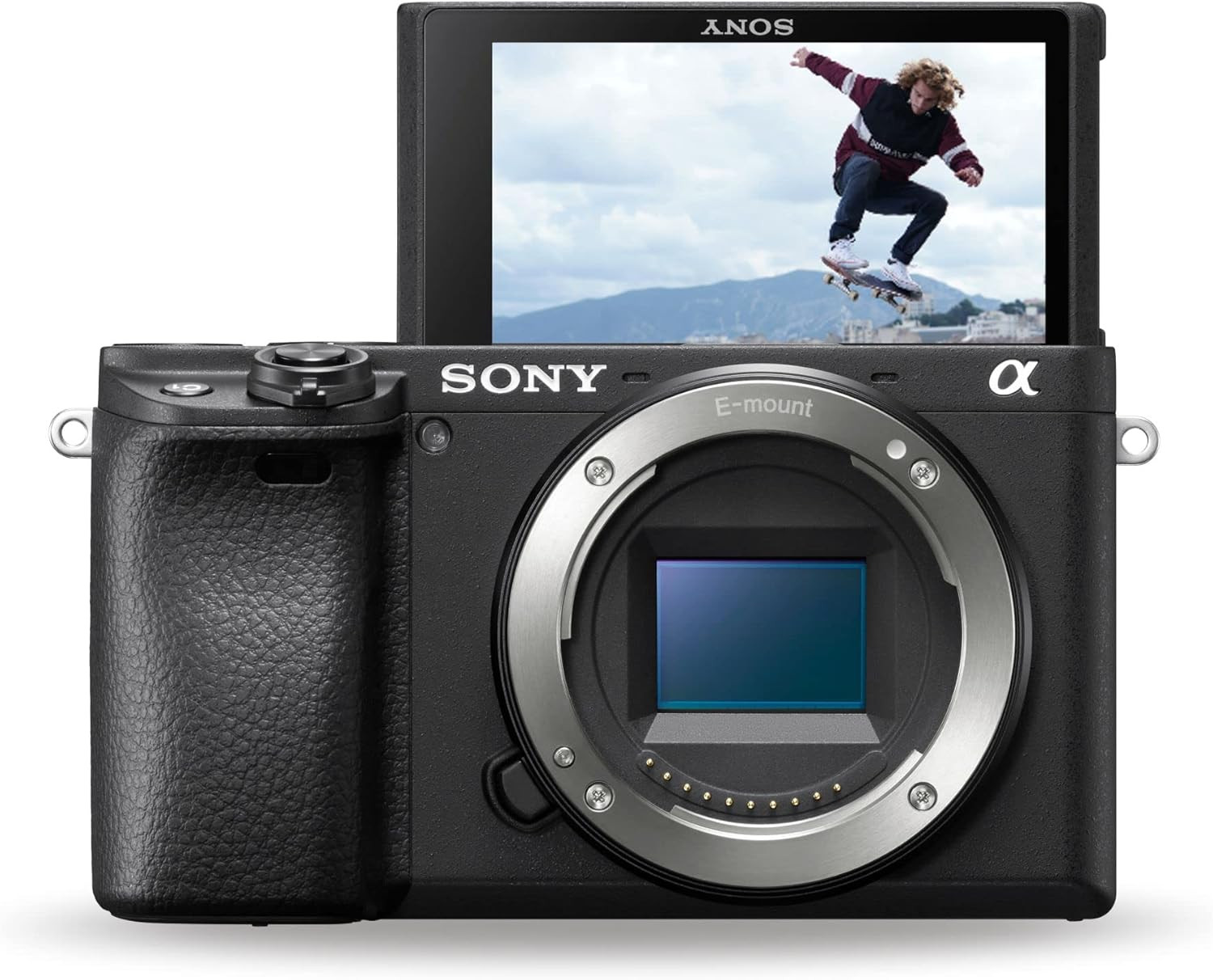 Sony Alpha ILCE-6400 24.2MP Mirrorless Digital SLR Camera Body (APS-C Sensor, Real-Time Eye Auto Focus