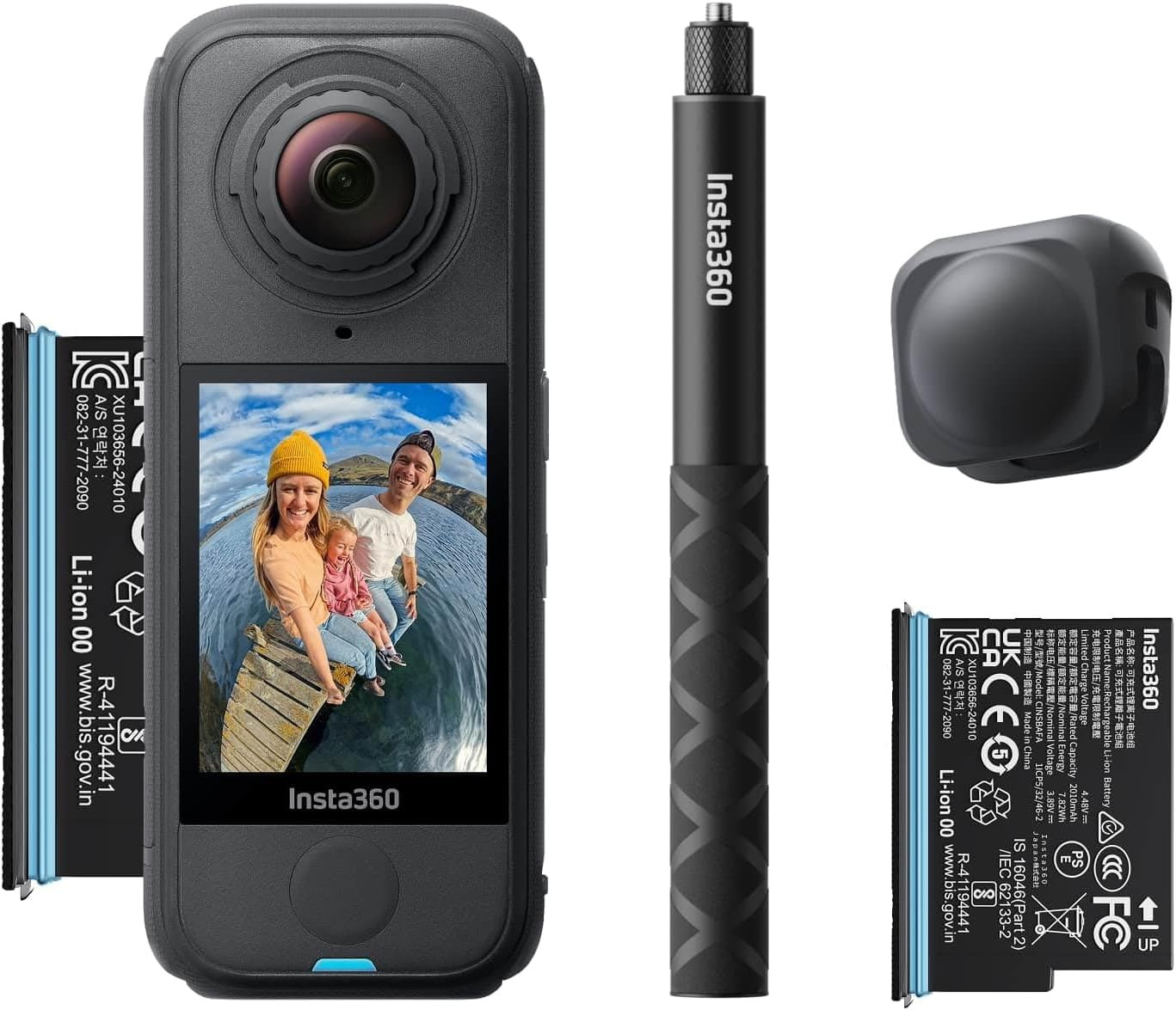 Insta360 X4 Air Starter Bundle | Lightest 8K 360 Action Camera for Epic Adventures | for Travel