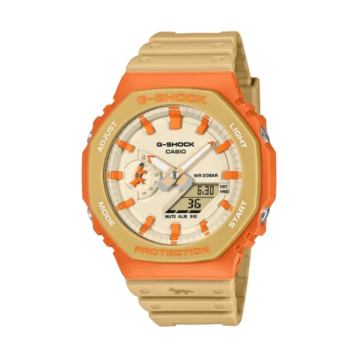 G-SHOCK Maison Kitsuné Collaboration Model Digital Men Watch GA-2110MK-5ADR