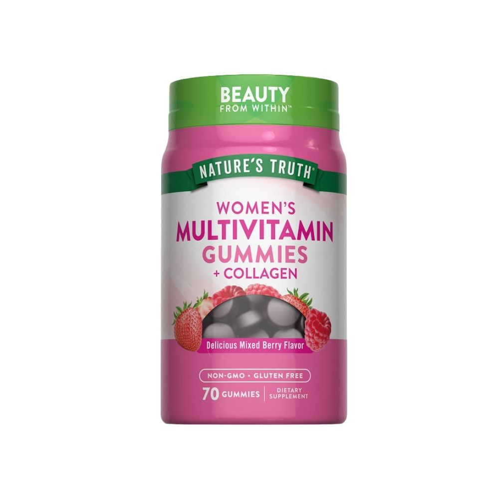 Nature’s Truth Women’s Multivitamin + Collagen 70 Gummies | Beauty Wellness Support