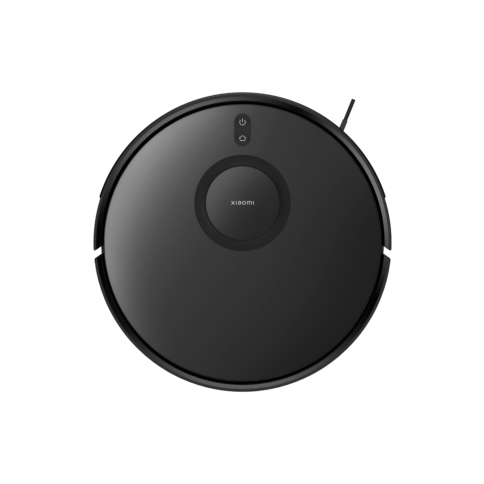 Xiaomi Robot Vacuum S10T with 8000Pa strong suction, smart LDS navigation, 5200mAh battery, 2-in-1 vacuum and mopping function, app control, effective for pet hair and carpet cleaning, in black.