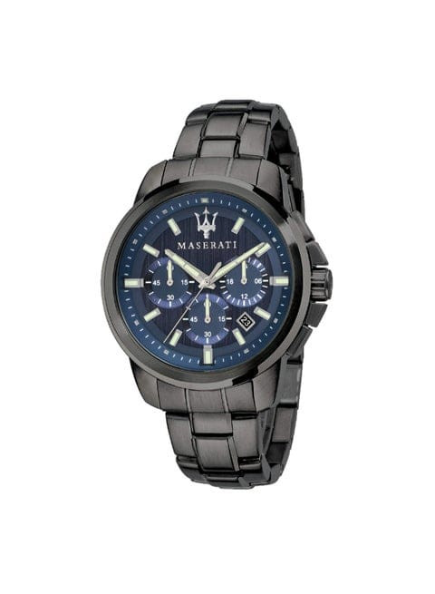 Maserati Successo Chronograph Blue Dial Men's Watch with a Blue Dial.