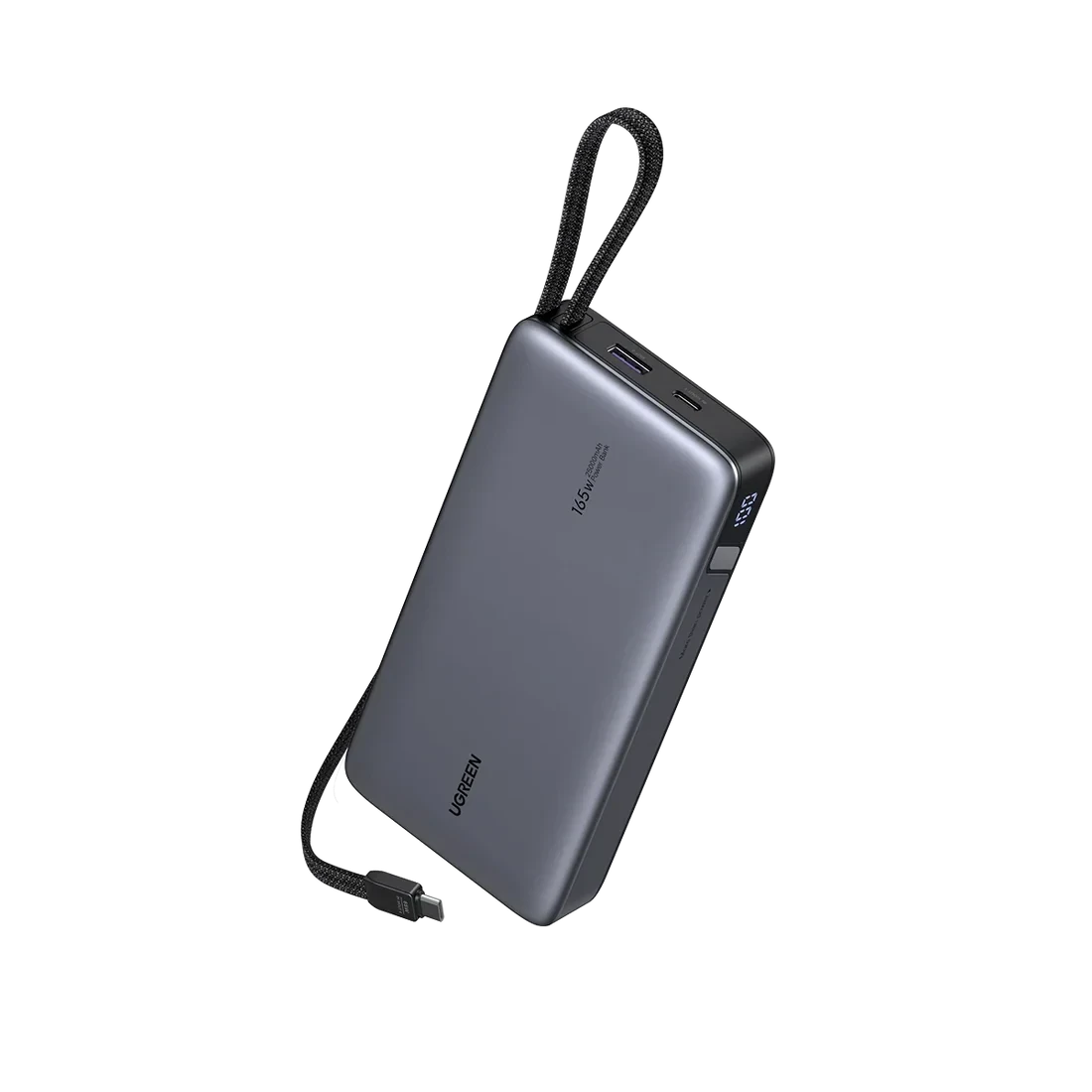UGREEN Nexode Power Bank 25000mAh 165W with Built-in USB-C Cable