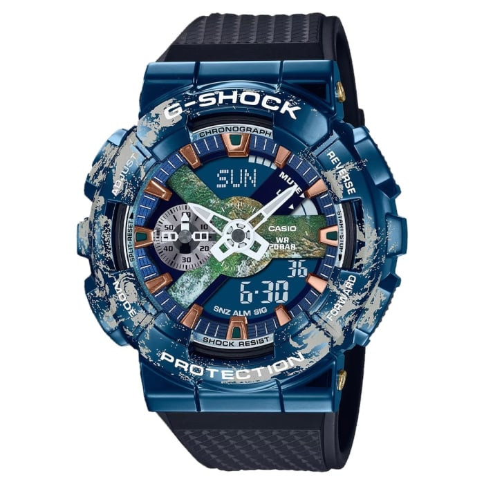 G-SHOCK Earth Series Men Metal Watch GM-110EARTH-1ADR