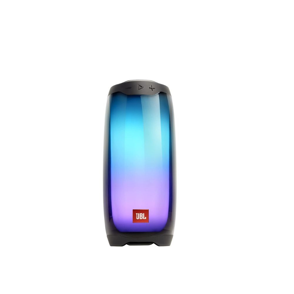 JBL Pulse 4 Portable Bluetooth Speaker Black | 360° LED Light Show & Powerful JBL Pro Sound