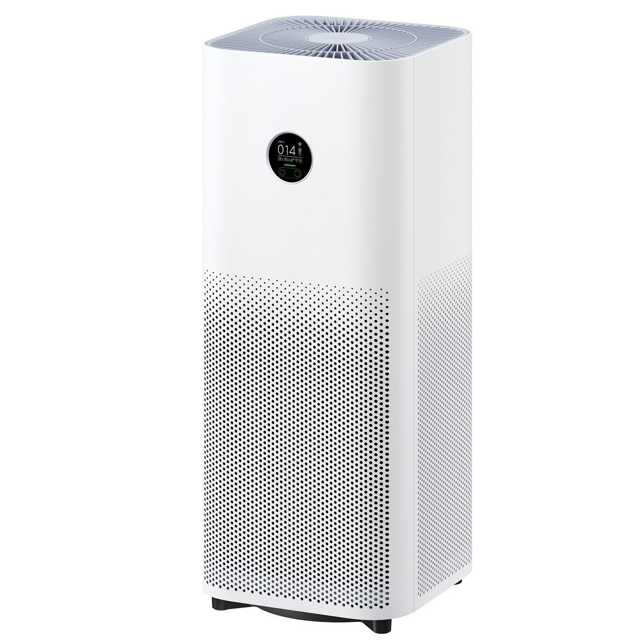 Xiaomi Smart Air Purifier 4 covers up to 83 square meters, has an OLED screen, can be controlled with Alexa or Google, and offers 99.97% air filtration.