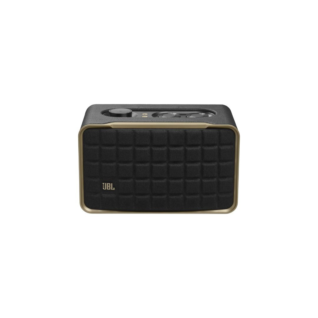 JBL Authentics 200 - Retro-Style Smart Bluetooth Speaker with Powerful Sound, Wi-Fi