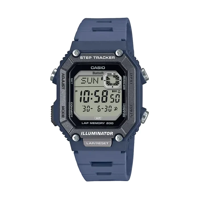 CASIO Digital Step Tracker Unisex Watch WS-B1000-1AVDF