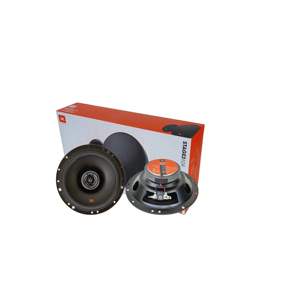 JBL STAGE2 624 6 Inch Two Way Coaxial Car Speaker With Grids