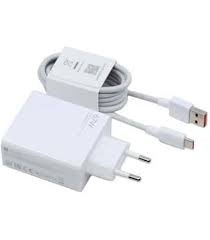 Xiaomi BHR6035EU 67W Fast Charger with Type-A EU Plug and Cable, White