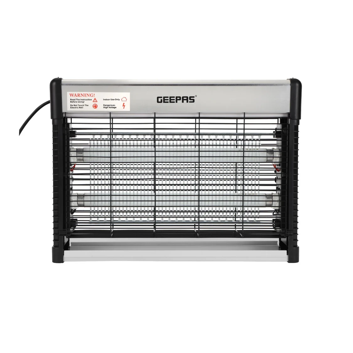 Geepas GBK25615 Electric Insect Killer 20W UV Tube for Mosquito & Fly Control Chemical-Free & Odorless Operation Energy Effective Design