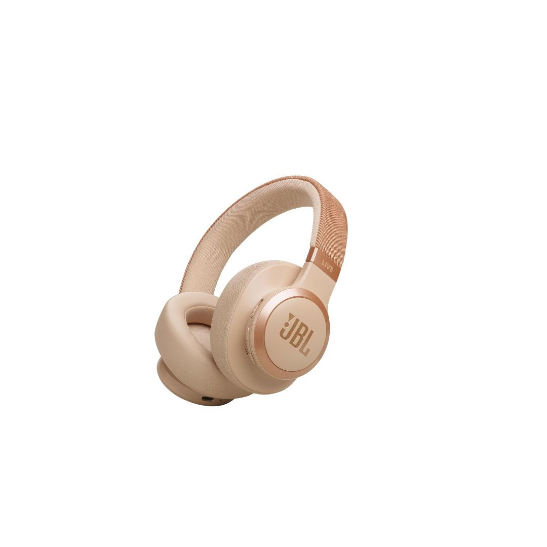 Click to see full view JBL LIVE 770NC Wireless Over-Ear Headphones – Adaptive Noise Cancelling, JBL