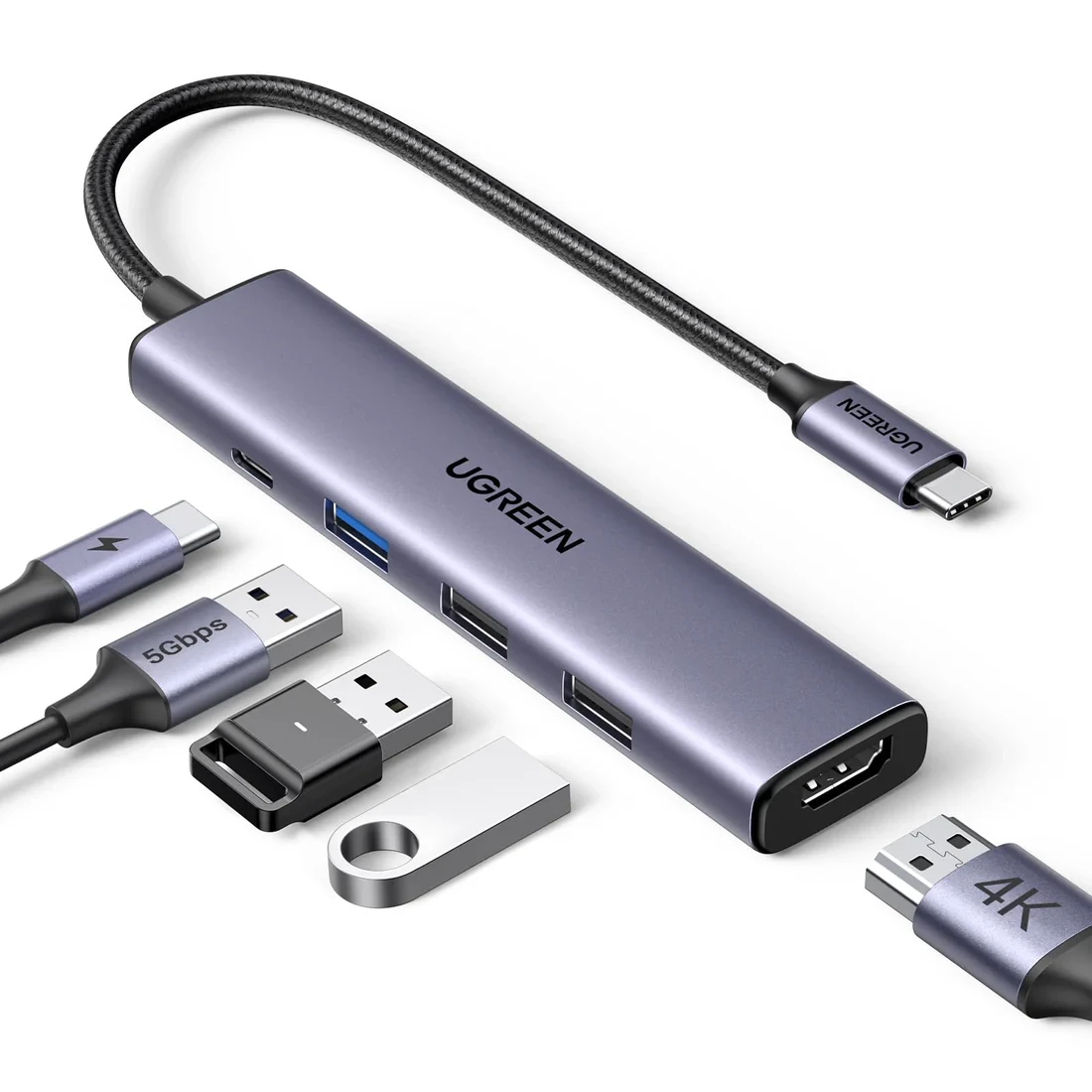 UGREEN Revdock USB-C Hub 5-in-1
