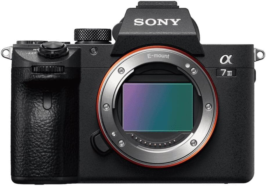 Sony Alpha A7 Iii Full Frame Mirrorless Camera 35Mm Full-Frame Cmos Sensor With Back-Illuminated Design, Ilce7M3 - Black, Body Only
