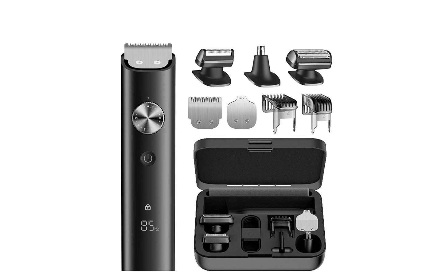 Xiaomi Grooming Kit Pro – a complete beard and body trimmer that comes with a USB-C charging port.