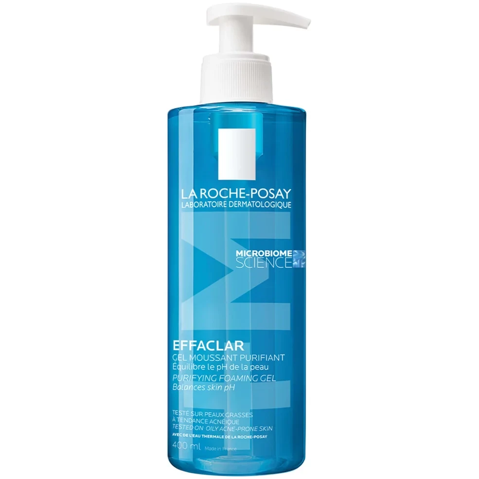 La Roche-Posay Effaclar Purifying Foaming Gel Cleanser for Oily, Blemish-Prone Skin 400ml