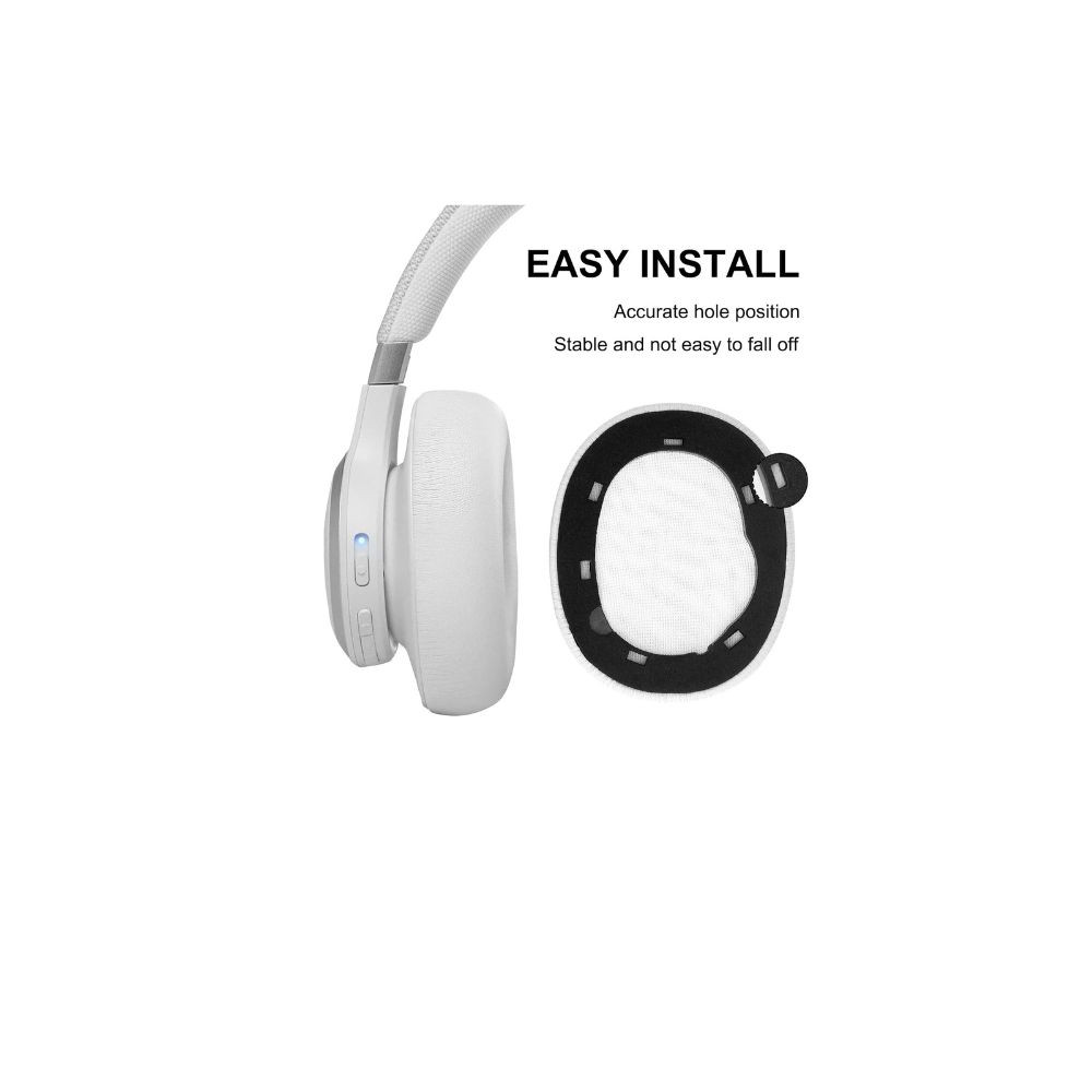 Replacement Memory Foam Ear Pads for JBL E65BTNC, Live 650BTNC, Live 660BTNC