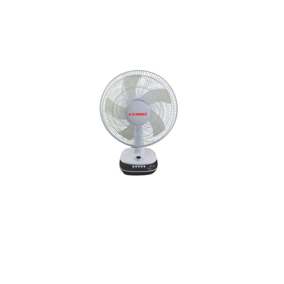Stargold 16 Inch Table Fan 3 Speed Settings With Oscillating/Rotating And Static