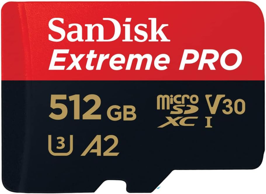 SanDisk - Extreme Pro microSDXC UHS-I A2 Class V30 - 512GB