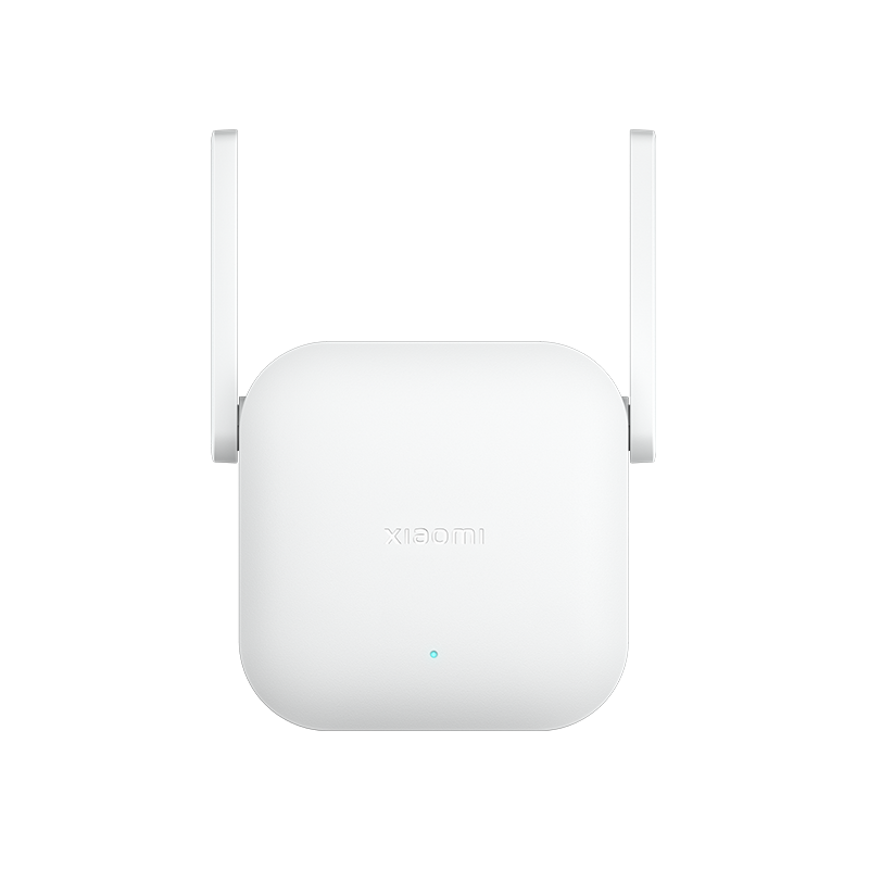Xiaomi WiFi Range Extender N300 White – 2.4GHz 300Mbps Signal Booster with Dual Antennas for Home and Office