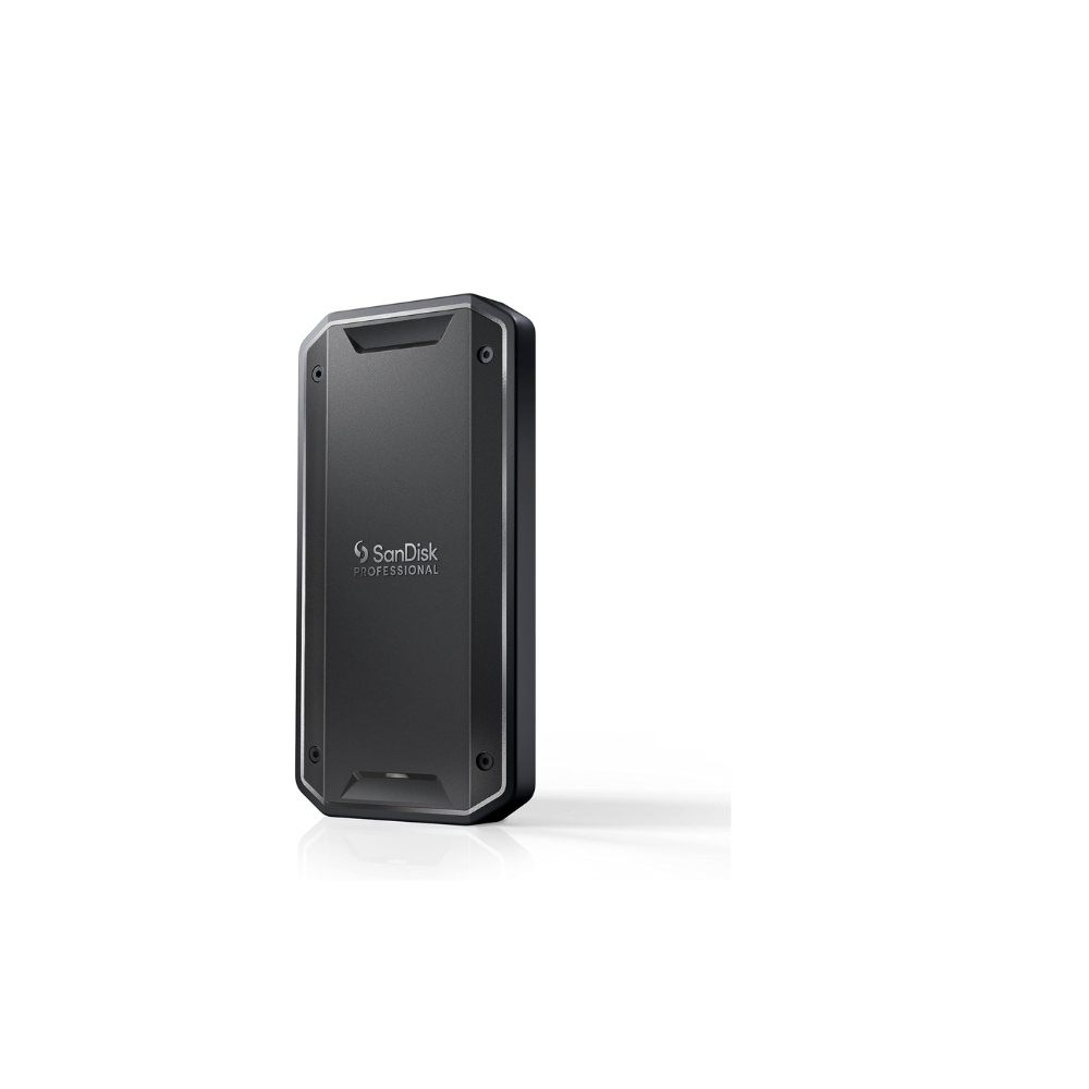 SanDisk Professional SDPS31H-002T-GBCND Professional 2TB Pro-G40 SSD Upto 2700MB/s, External Solid State Drive, Thunderbolt 3 (40Gbps), USB-C (10Gbps) Ultra-Rugged IP68 Dust/Water Resistance