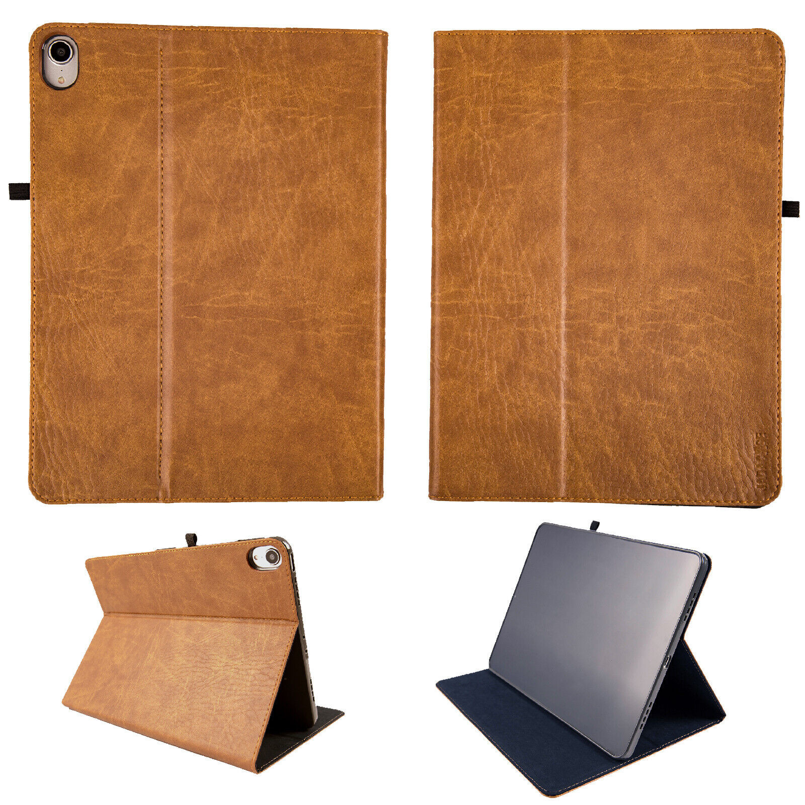 IPAD LEATHER BOOK ipad defensive cover leather CASE 10.2   ipad case for  academy and office