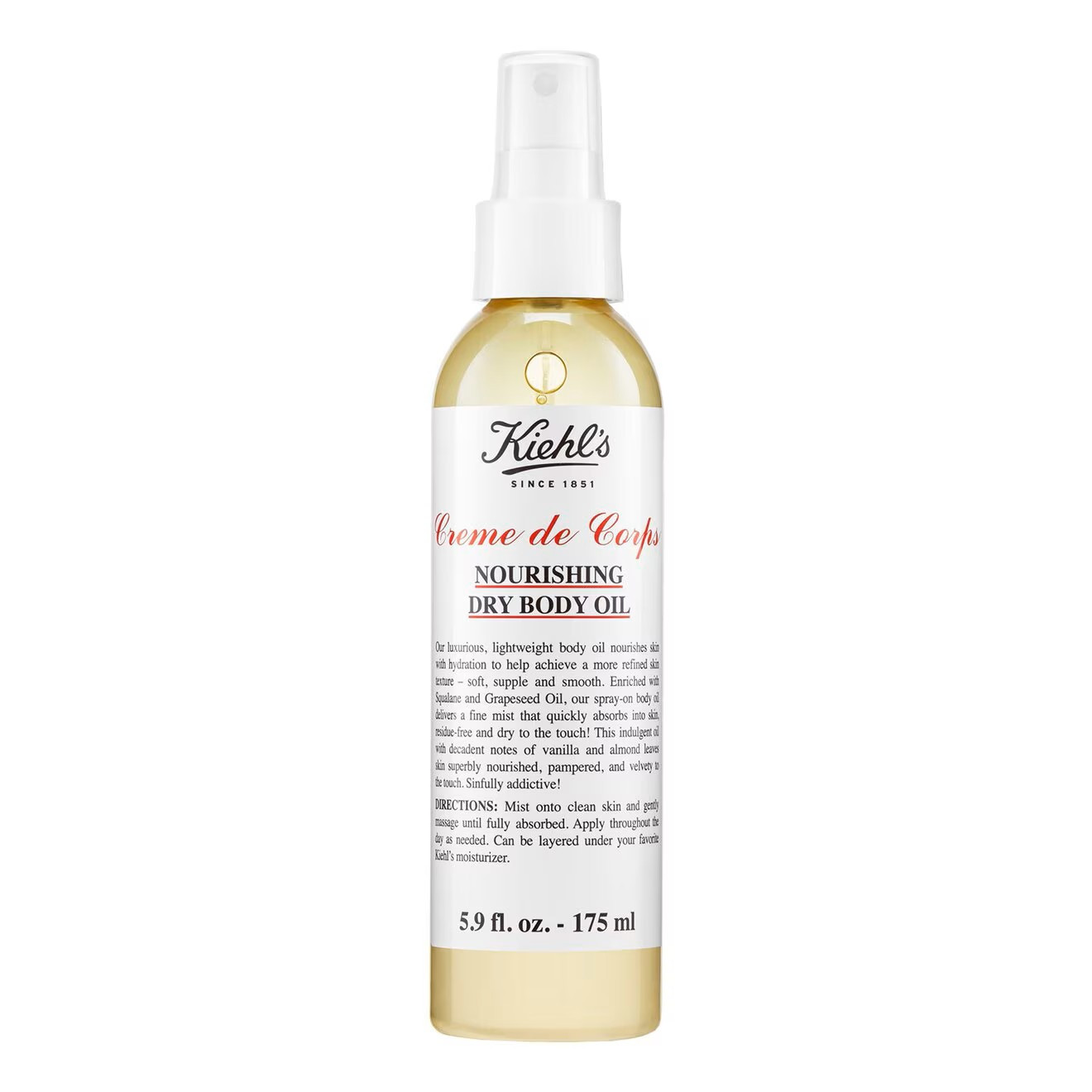 SEPHORA Crème de Corps Nourishing Dry Moisturizing Body Oil with Squalane
