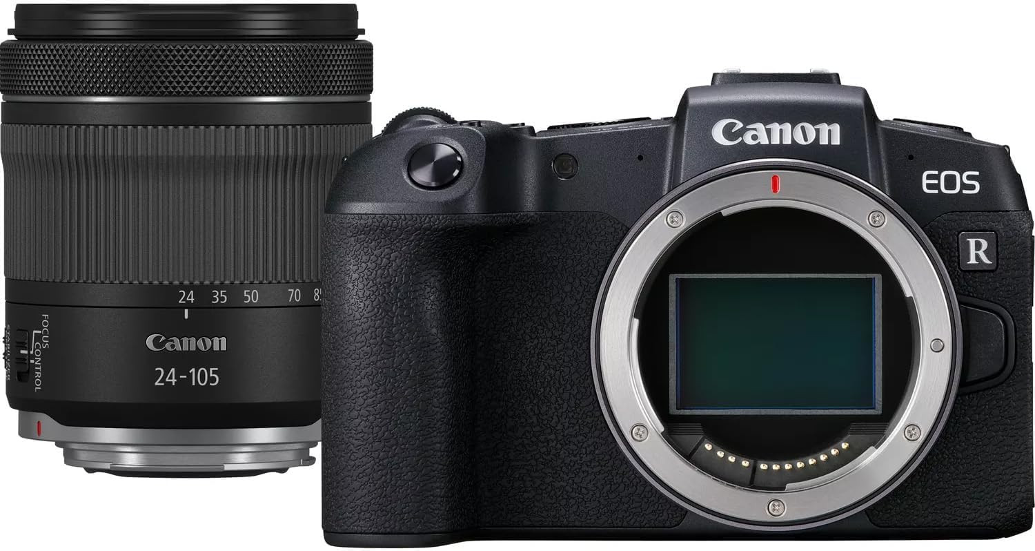 Canon EOS RP Full-Frame Mirrorless Interchangeable Lens Camera + RF24-105mm Lens F4-7.1 is STM Lens Kit