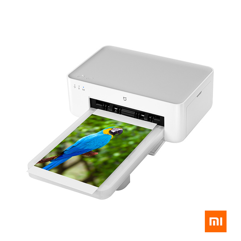 Xiaomi Instant Photo Printer 1S Set EU – Wireless Bluetooth Printing, 300 dpi high resolution, 3-inch color prints, smart app editing, compact design.