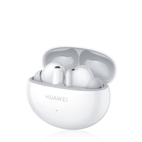 HUAWEI FreeBuds 6i, Intelligent Active Noise Cancelling 3.0, Powerful Bass, Up to 35 Hours Battery Life, Bluetooth 5.3, IP54 Dust and Water Resistance, White
