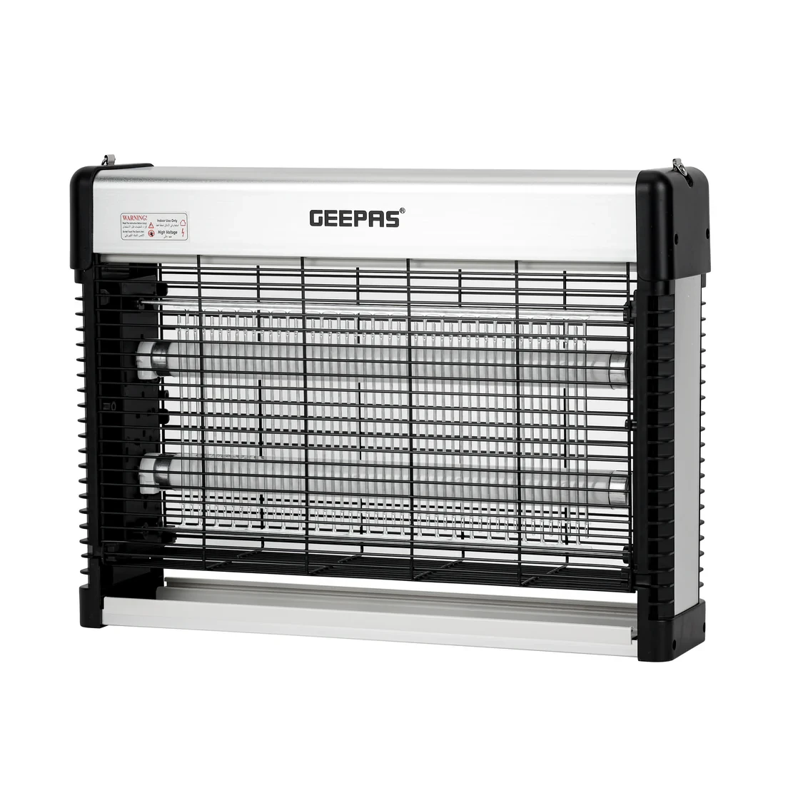 Geepas GBK1133N Electric Insect Killer 20W UV Bug Zapper with 2 × 10W Tubes Pollution- Free, Low Power Consumption Automatic Pest Control Device