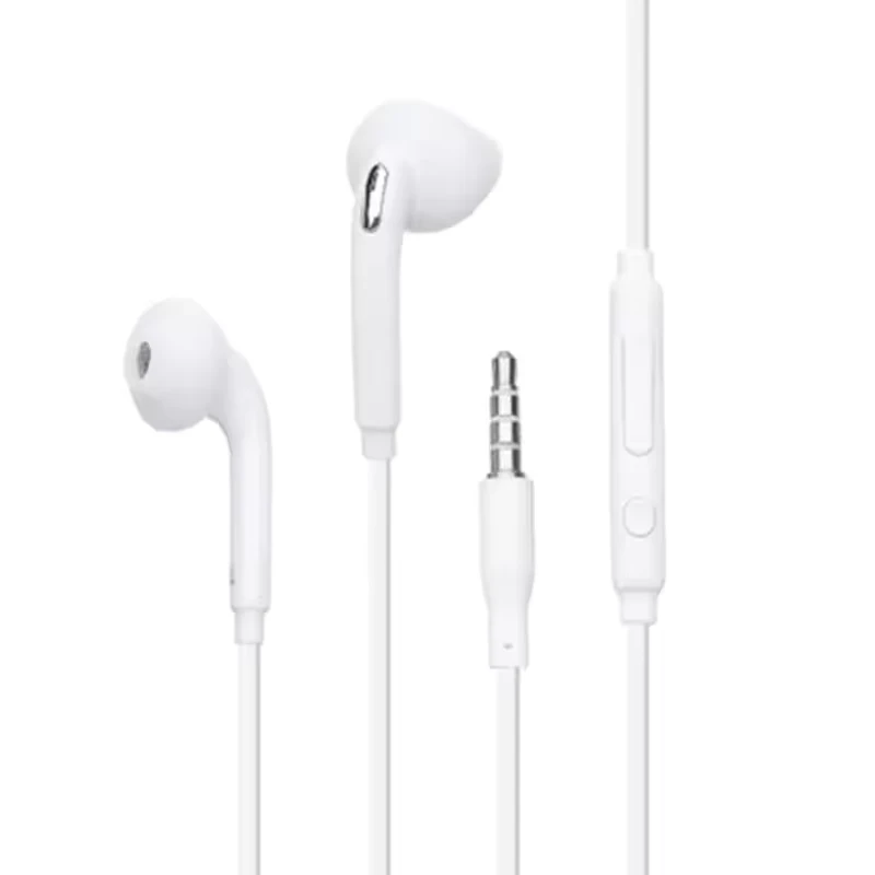 Stereo 3.5mm Wired Earphones | In-Ear Headphones with Microphone & High-Quality Sound