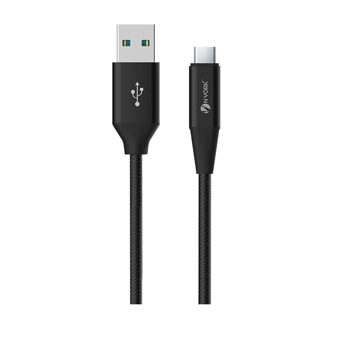 Nyork NYU-460 Flat Type-C USB Cable | Fast Charging & Data Sync Cable for Android Devices