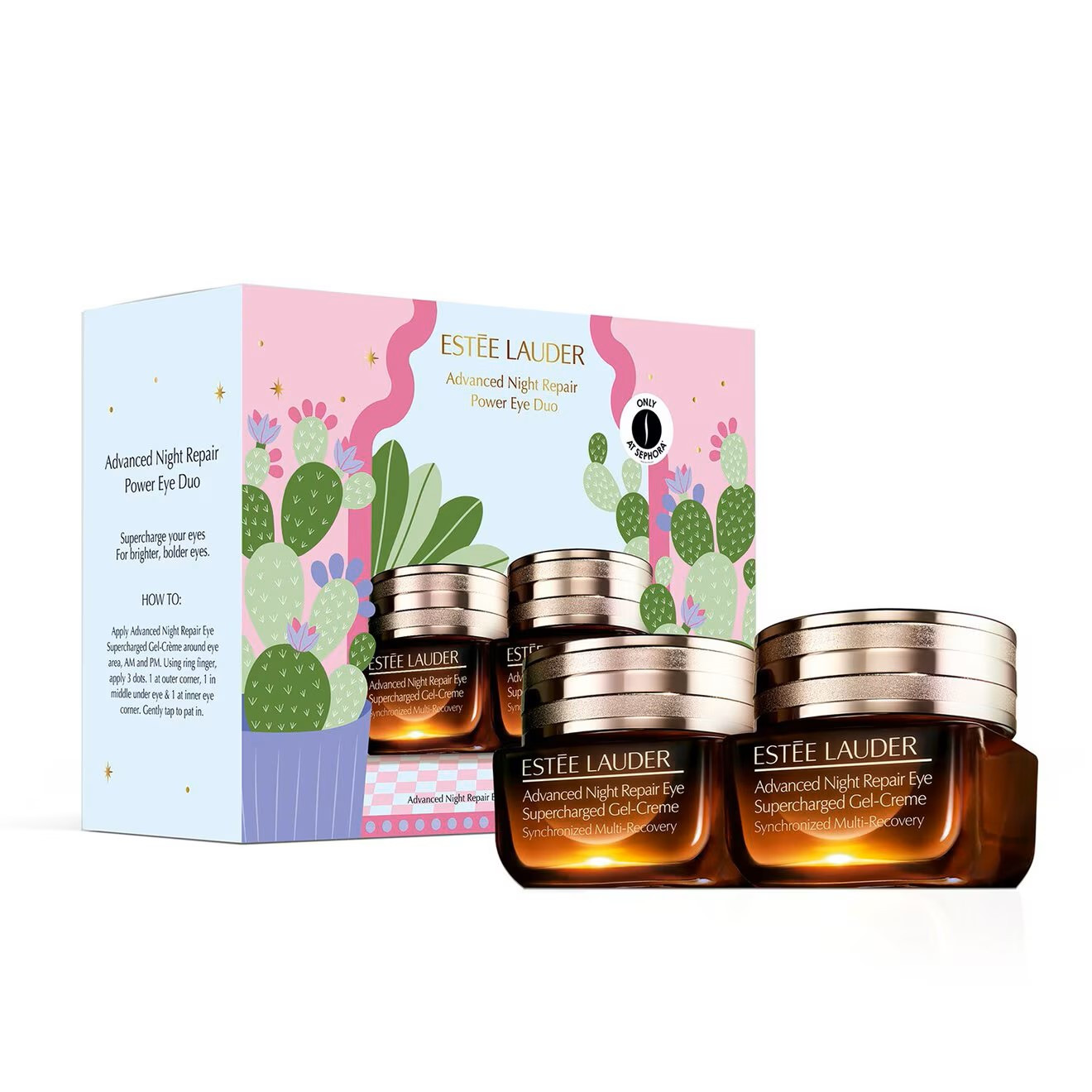 SEPHORA Advanced Night Repair Eye Gel Crème Duo