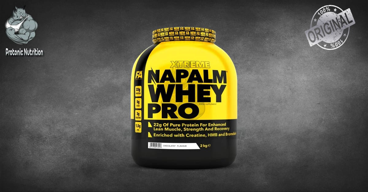 FA Xtreme Napalm Whey Pro 2Kg – Advanced Whey Protein Formula for Muscle Growth & Recovery