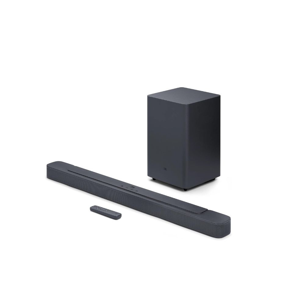 JBL 2.1 Deep Bass MK2 Soundbar with Wireless Subwoofer – Black | 2.1 Channel Home Audio System