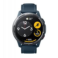Xiaomi Smart Watch S1 Active in Ocean Blue color features a 1.43-inch AMOLED screen, allows making Bluetooth calls, includes NFC functionality, and serves as a fitness and health tracker.