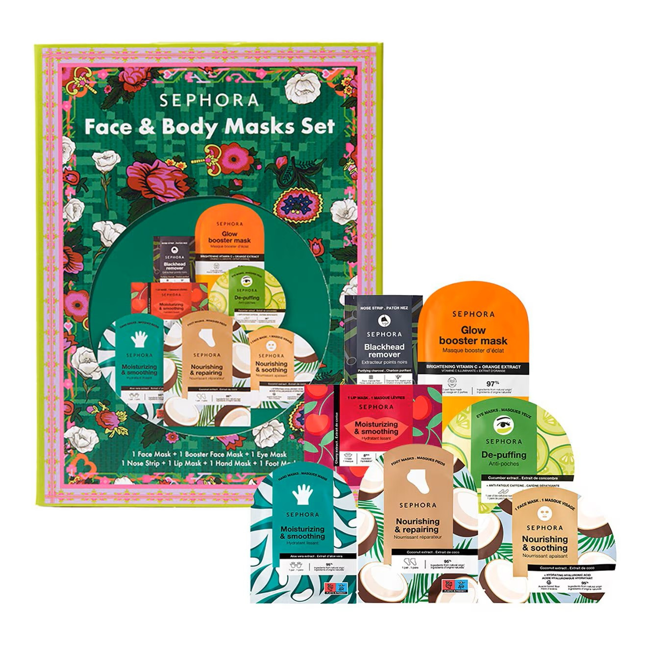 Sephora Face & Body Masks Set