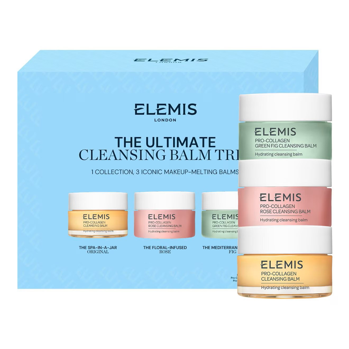 SEPHORA Pro-Collagen Cleansing Balm Gift Set - Mini Cleansing Balm Trio