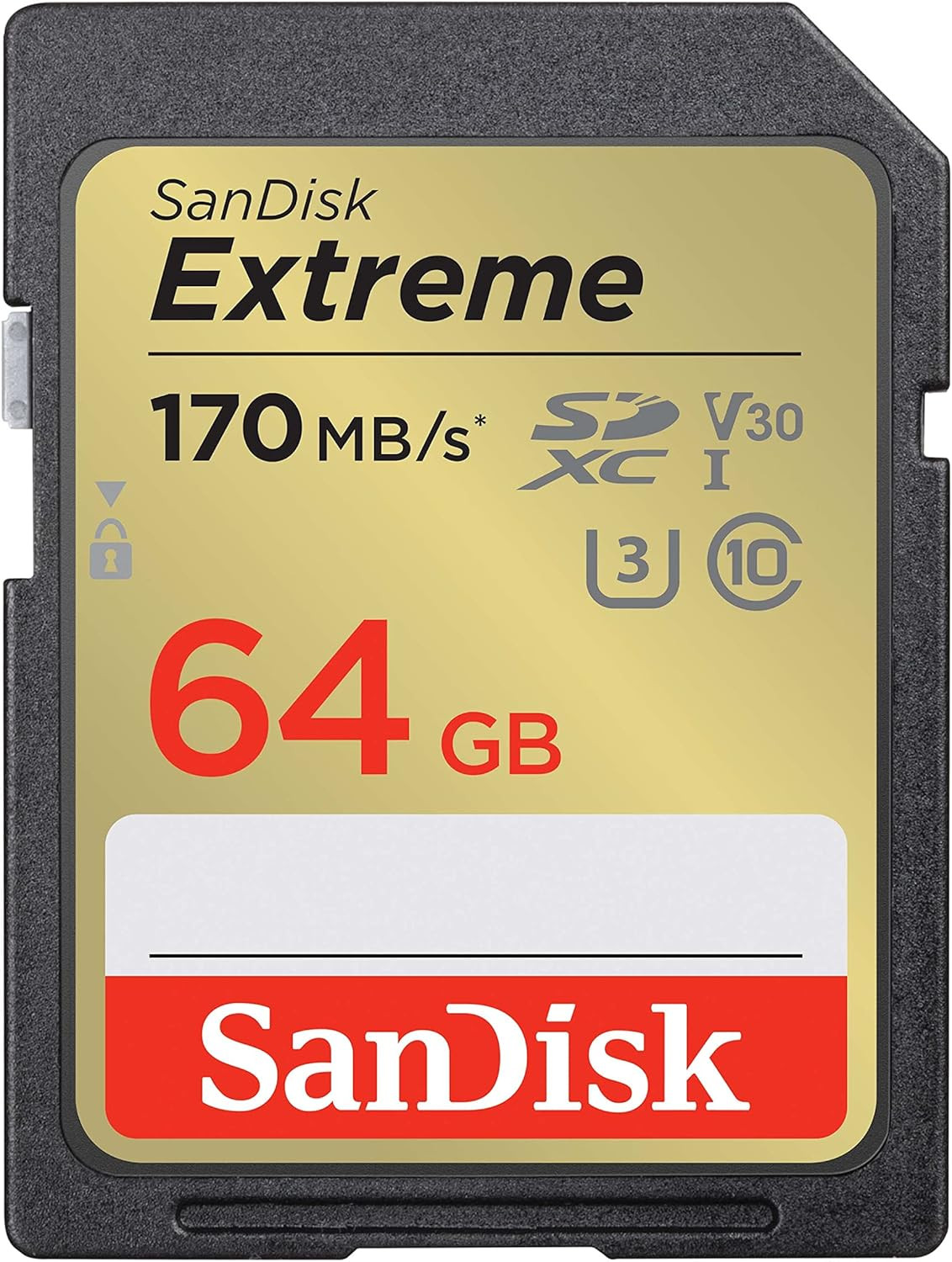 SanDisk Extreme SDSDXV2-GNCIN 64GB SDXC Memory Card
